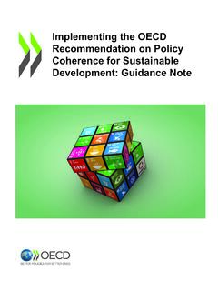 Implementing the OECD Recommendation on Policy …