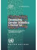 Gender Manual Formatting - UNECE