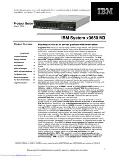 IBM System x3650 M3 - INOVAX