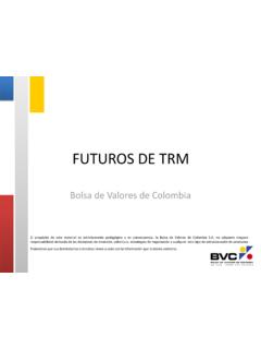 FUTUROS DE TRM - bvc.com.co