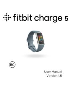 Fitbit Charge 5 User Manual