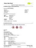 Hazardous Chemical, Dangerous Goods - Solvents