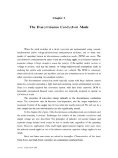 The Discontinuous Conduction Mode - Khon Kaen University