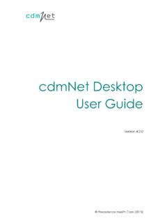 cdmNet Desktop User Guide 20150729 copy