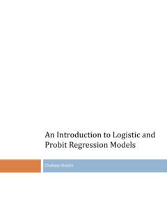 An Introduction to Logistic and Probit Regression Models