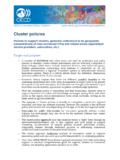 Cluster policies - OECD