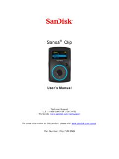 Sansa Clip - SanDisk