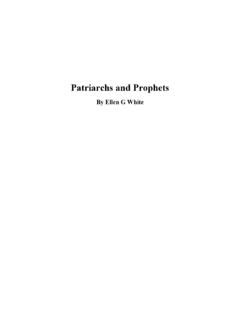 Patriarchs and Prophets - BiblePlus