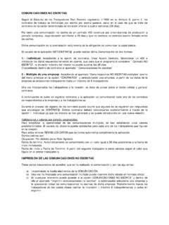 COMUNICACIONES NO ESCRITAS - netcontrata.es