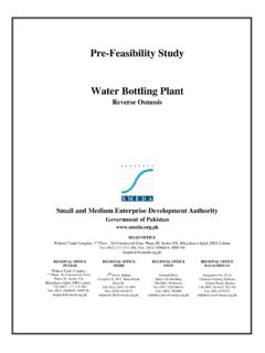 Pre-Feasibility Study Water Bottling Plant - AMIS