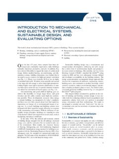 INTRODUCTION TO MECHANICAL AND ELECTRICAL SYSTEMS ...