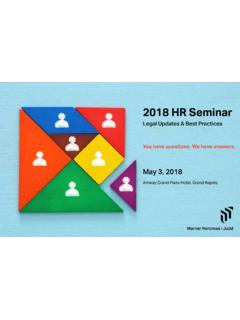 2018 HR Seminar - wnj.com