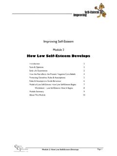 Improving Self-Esteem - Psychotherapy, Research, …