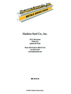 Haskins Steel Co., Inc.