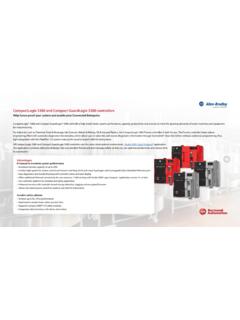 CompactLogix 5380 Controllers Product Profile