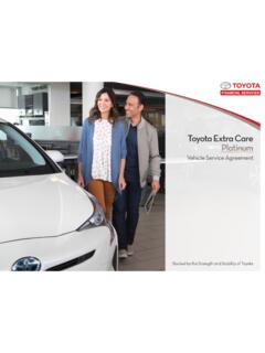 Toyota Extra Care Platinum - Toyota Financial