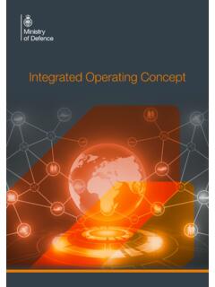 Integrated Operating Concept 2025 - GOV.UK