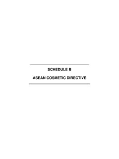 ASEAN Cosmetic Handbook