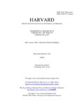 ISSN 1936-5349 (print) HARVARD - Harvard Law School