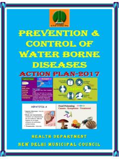 Prevention &amp; Control of WATER BORNE DISEASES - New Delhi