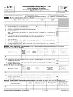 2021 Form 6781 - Internal Revenue Service