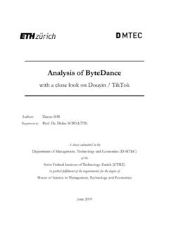 Analysis of ByteDance