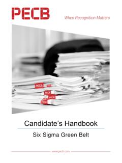 Candidate’s Handbook - PECB