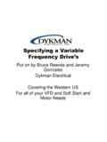 Specifying a Variable Frequency Drive - WMEA