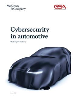 Cybersecurity in automotive - McKinsey &amp; Company