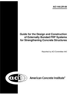 440.2R-08 Guide for the Design and Construction of ...