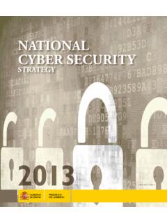 National Ciber Security Strategy - lamoncloa.gob.es