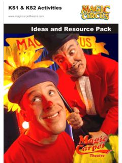Circus Teachers Pack - Magic Carpet Theatre UK
