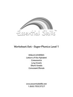 Super Phonics 1 - Essential Skills