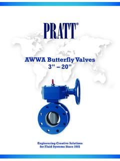 AWWA Butterfly Valves 3 – 20 - Henry Pratt Company