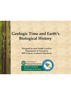Geologic Time and Earth’s