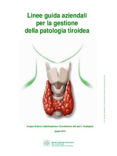 linee guida tiroide - Associazione Medici Endocrinologi