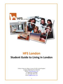 Student guide to living in London