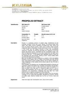 PROPOLIS EXTRACT - Nardev