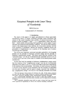 Variational principles in the linear theory of viscoelusticity