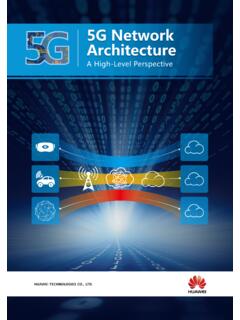 5 5G Network Architecture - huawei