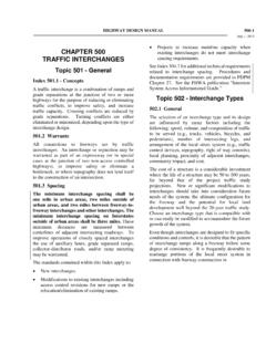Topic 502 - Interchange Types
