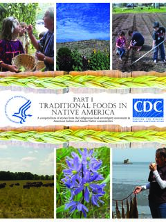 Traditional Foods in Native America - Part I