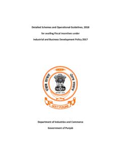 Detailed Schemes and Operational Guidelines, 2018 for ...
