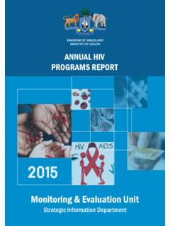 HIV Annual report 2015 web - mneswaziland.com
