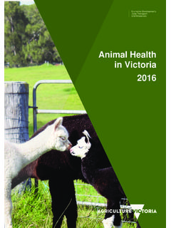 Animal Health in Victoria 2016 - Home | Agriculture Victoria