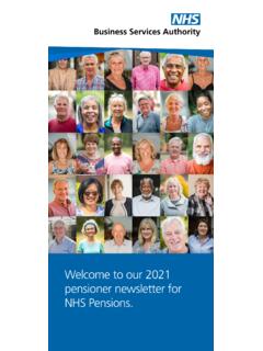 NHS Pensions pensioner newsletter 2021