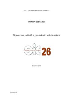 2016 12 OIC 26 Operazioni, attivit&#224; e passivit&#224; in …