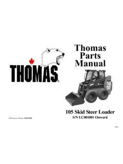 ManualPartsThomas - Thomas Equipment