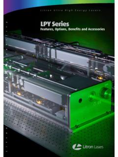 LPY Series - Litron Lasers Ltd.