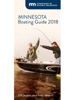 Minnesota Boating Guide 2018 - Minnesota Department of ...